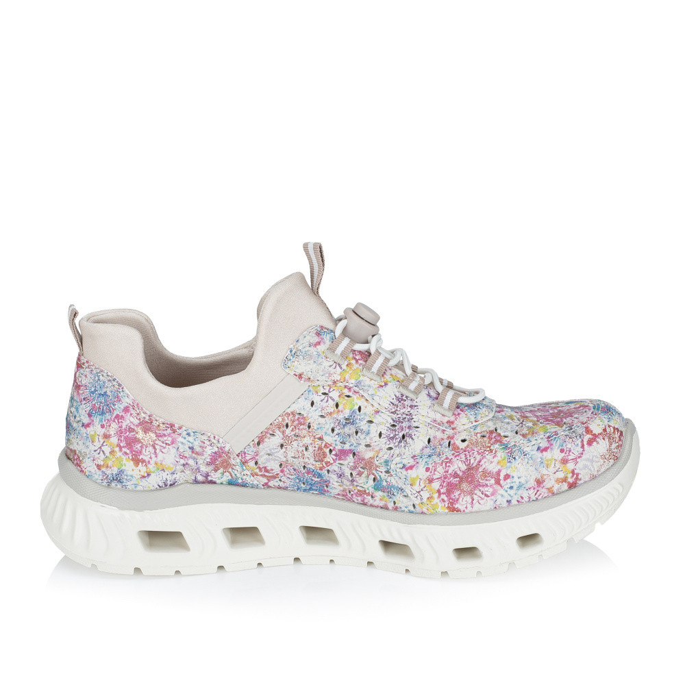 detail Dámské tenisky RIEKER M6081-90 béžová S6