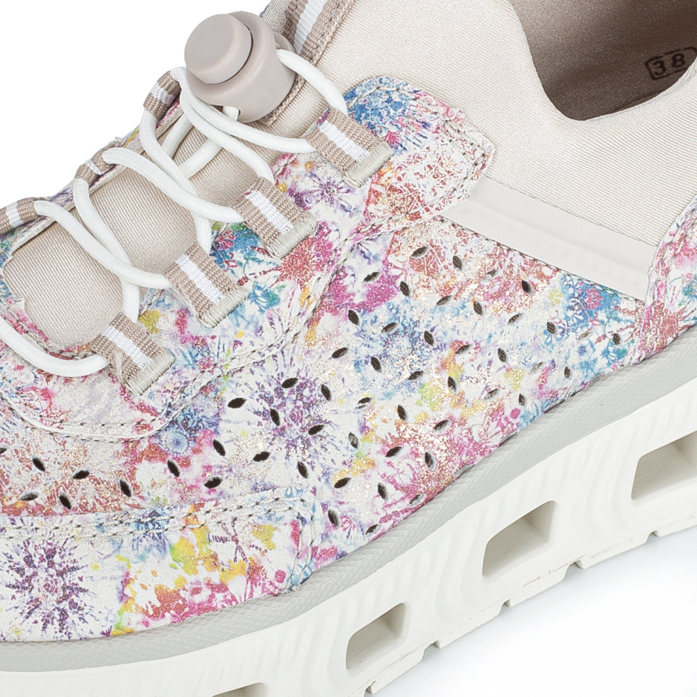 detail Dámské tenisky RIEKER M6081-90 béžová S6