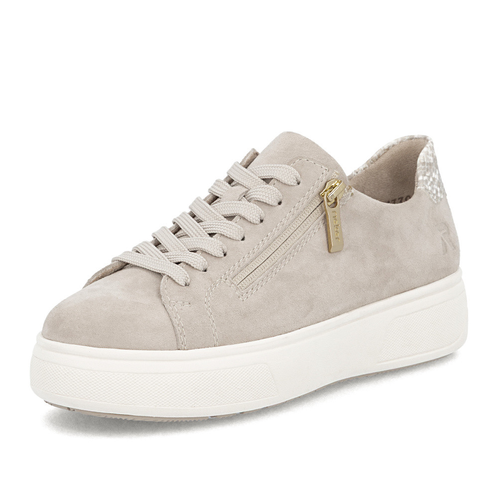 detail Dámské tenisky RIEKER M7701-60 béžová S6