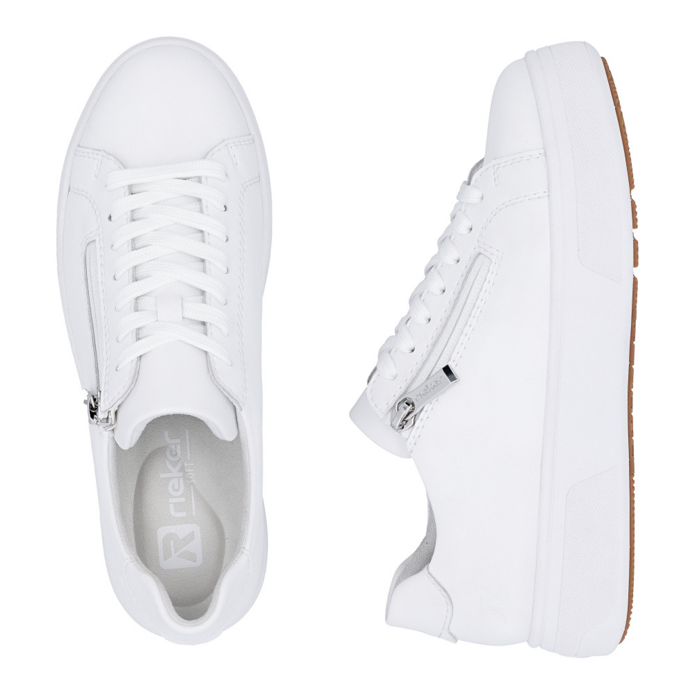 detail Dámské tenisky RIEKER M7701-80 bílá S6