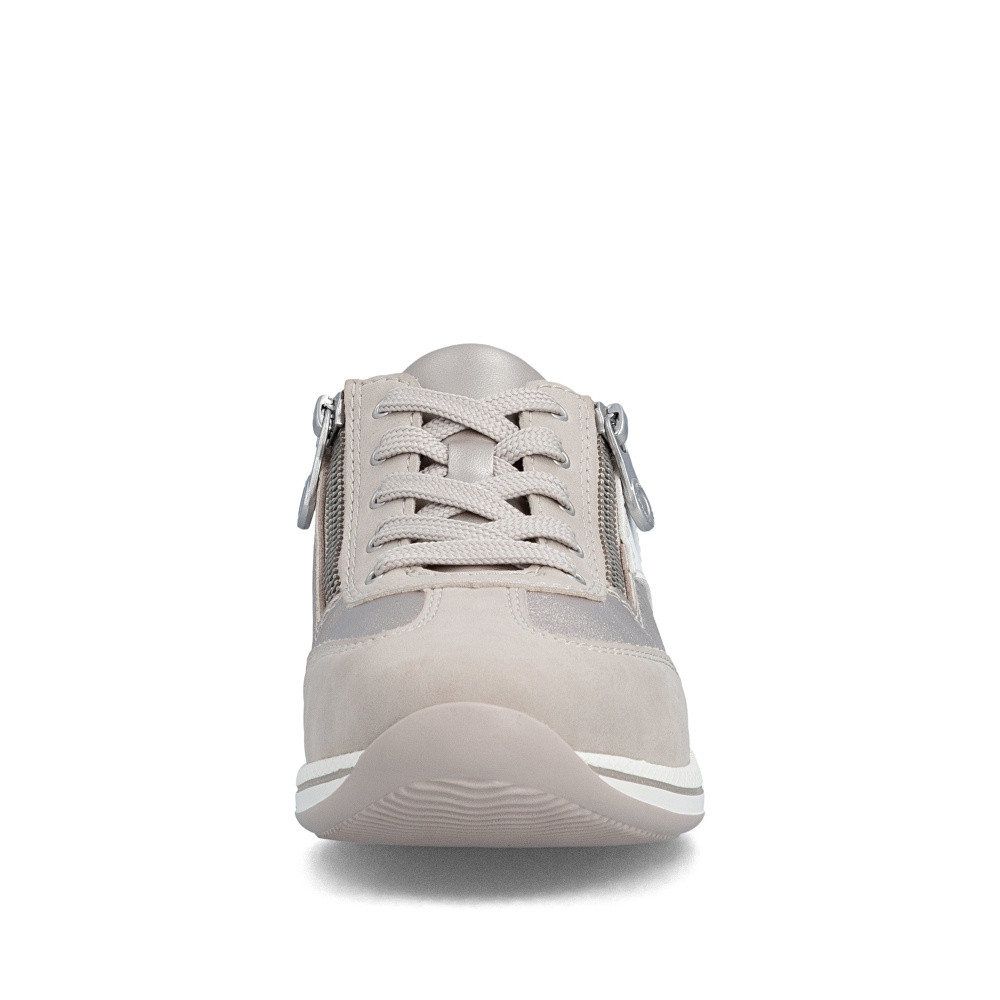 detail Dámské polobotky RIEKER N1103-90 béžová S6