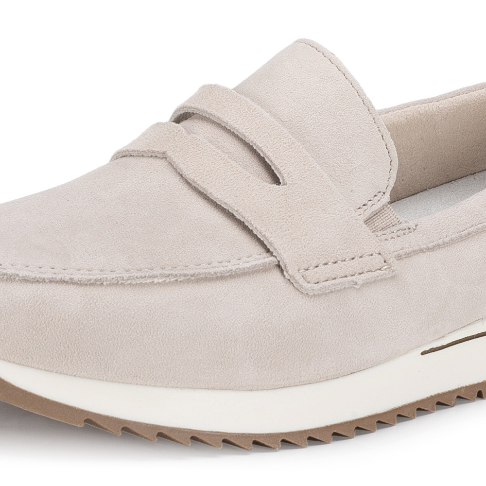 detail Dámské mokasíny RIEKER N1254-60 béžová S6