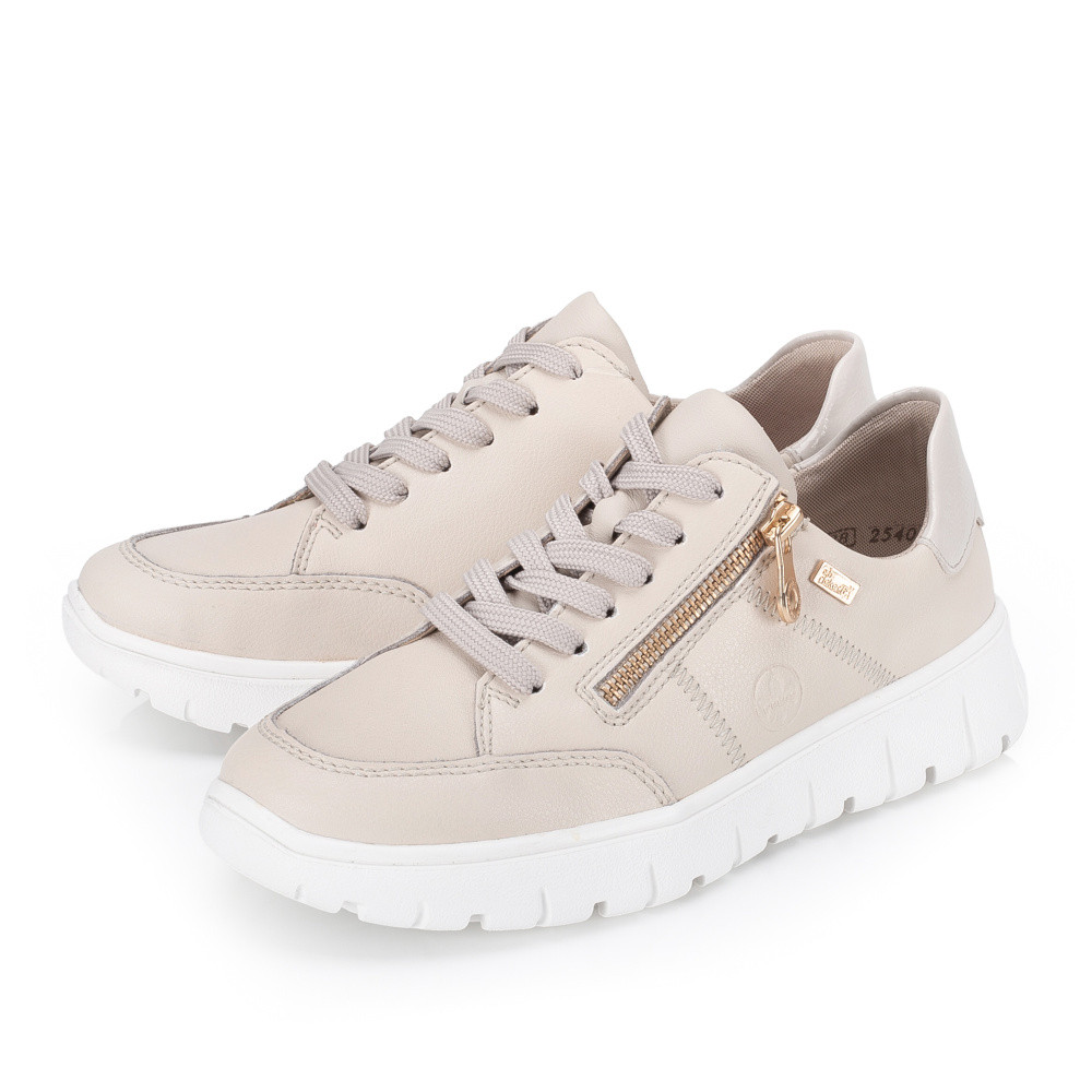 detail Dámské tenisky RIEKER N1301-60 béžová S6