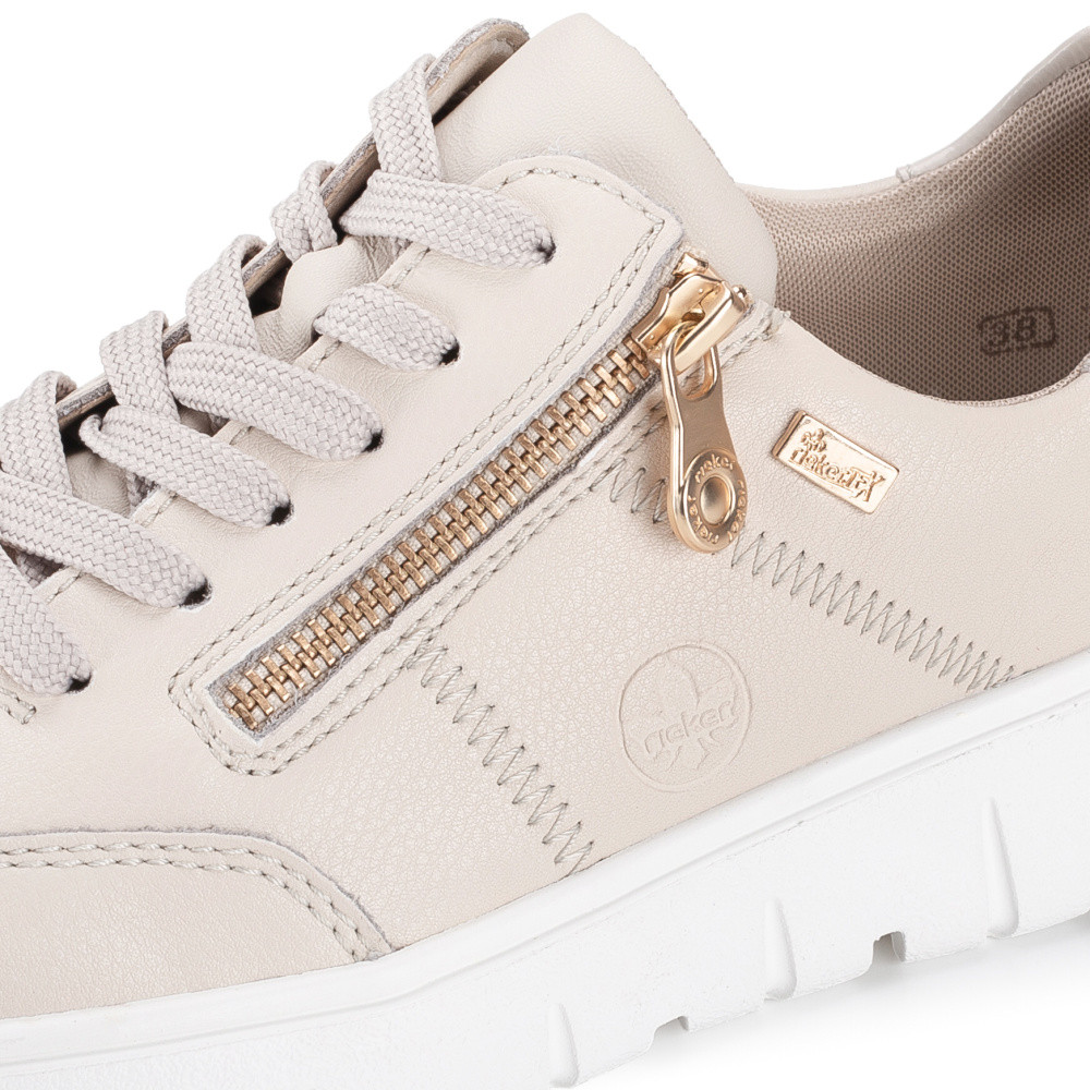 detail Dámské tenisky RIEKER N1301-60 béžová S6