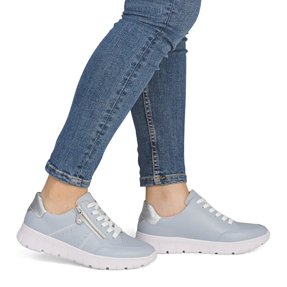 detail Dámské tenisky RIEKER N1313-12 modrá S6