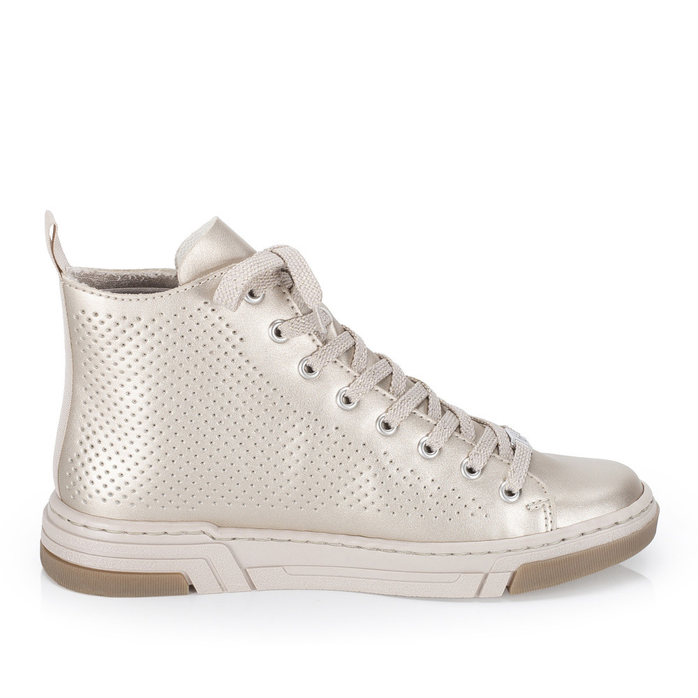 detail Dámské tenisky RIEKER N3945-93 zlatá S6