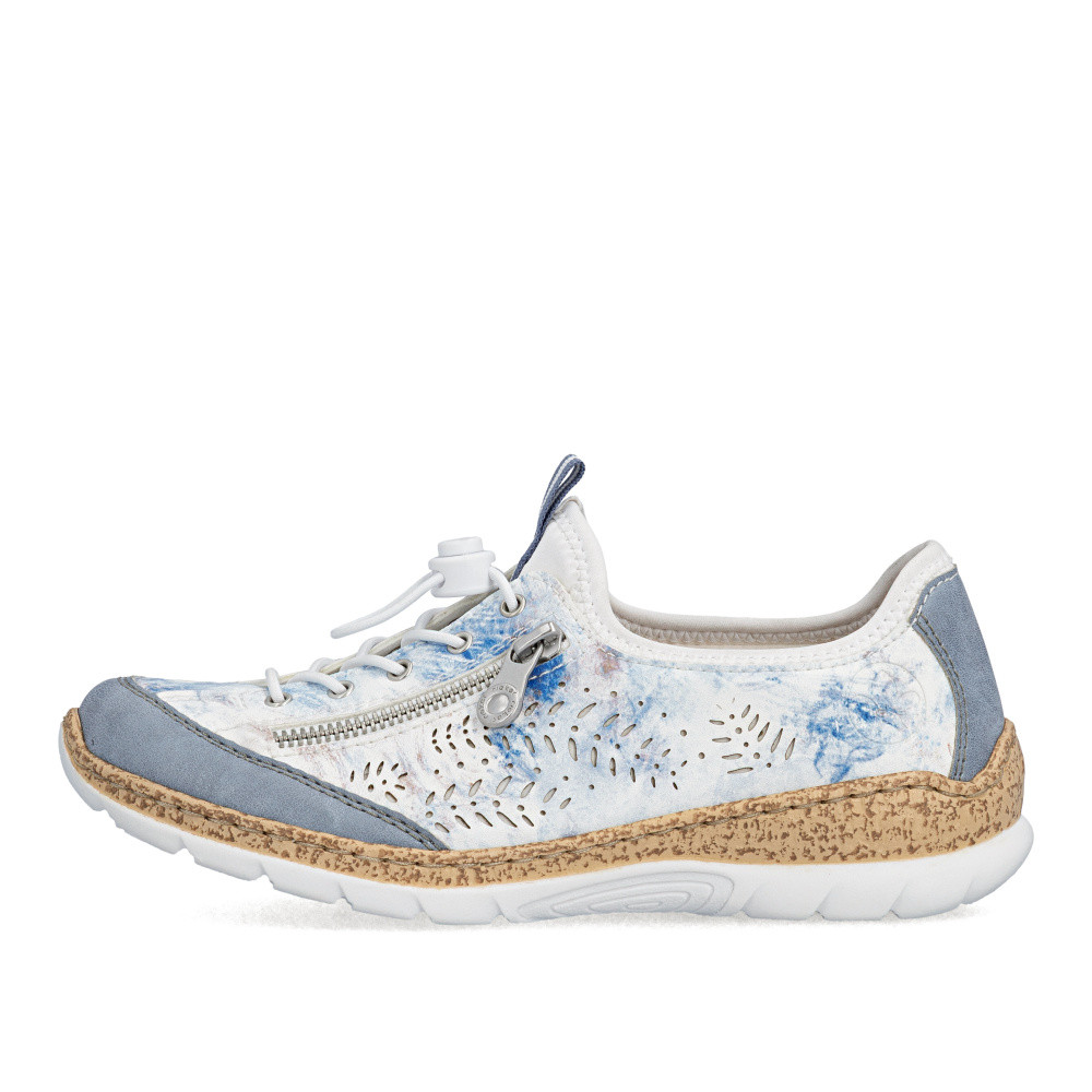 detail Dámské polobotky RIEKER N42K6-90 bílá S6