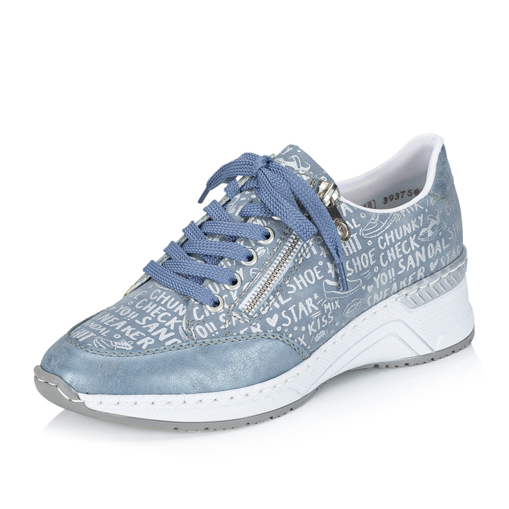 detail Dámské tenisky RIEKER N4316-13 modrá S6