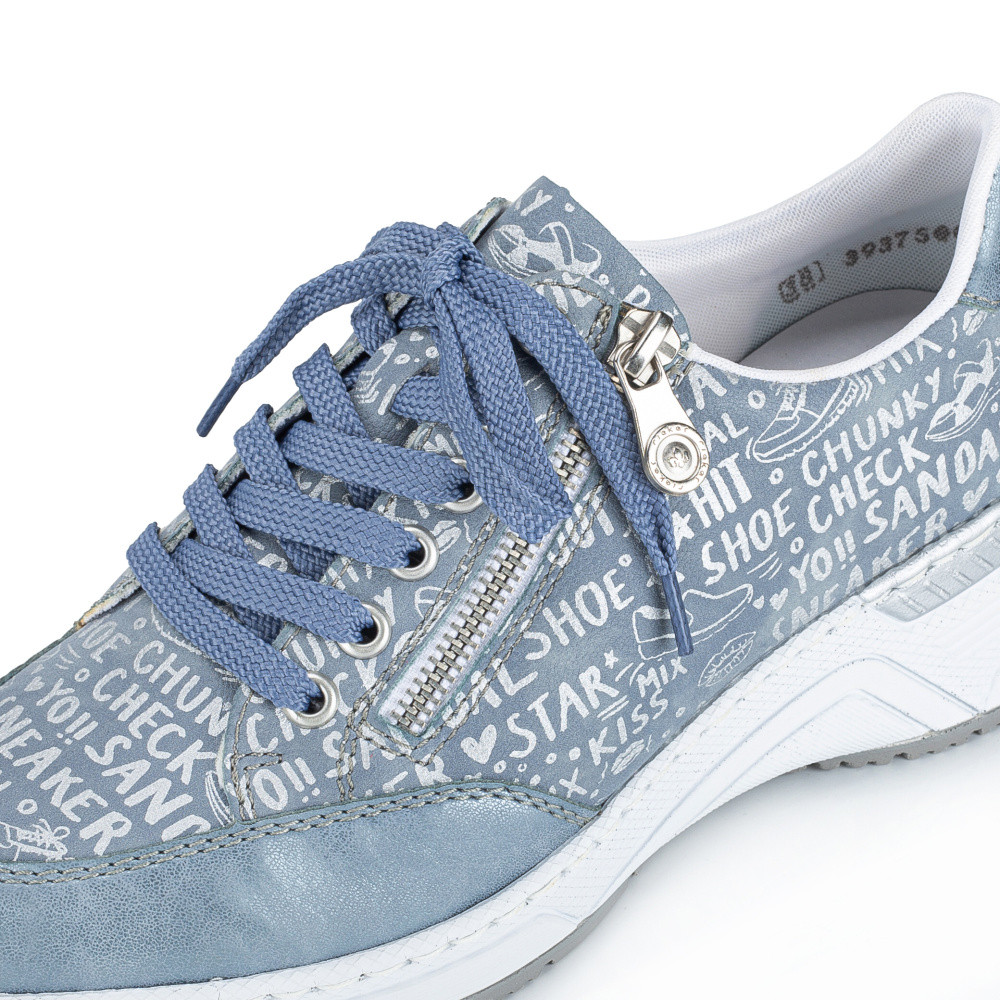 detail Dámské tenisky RIEKER N4316-13 modrá S6