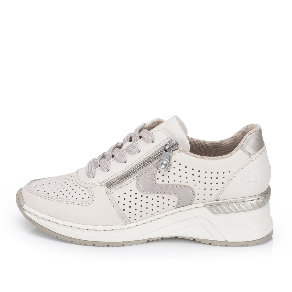 detail Dámské tenisky RIEKER N4340-60 béžová S6