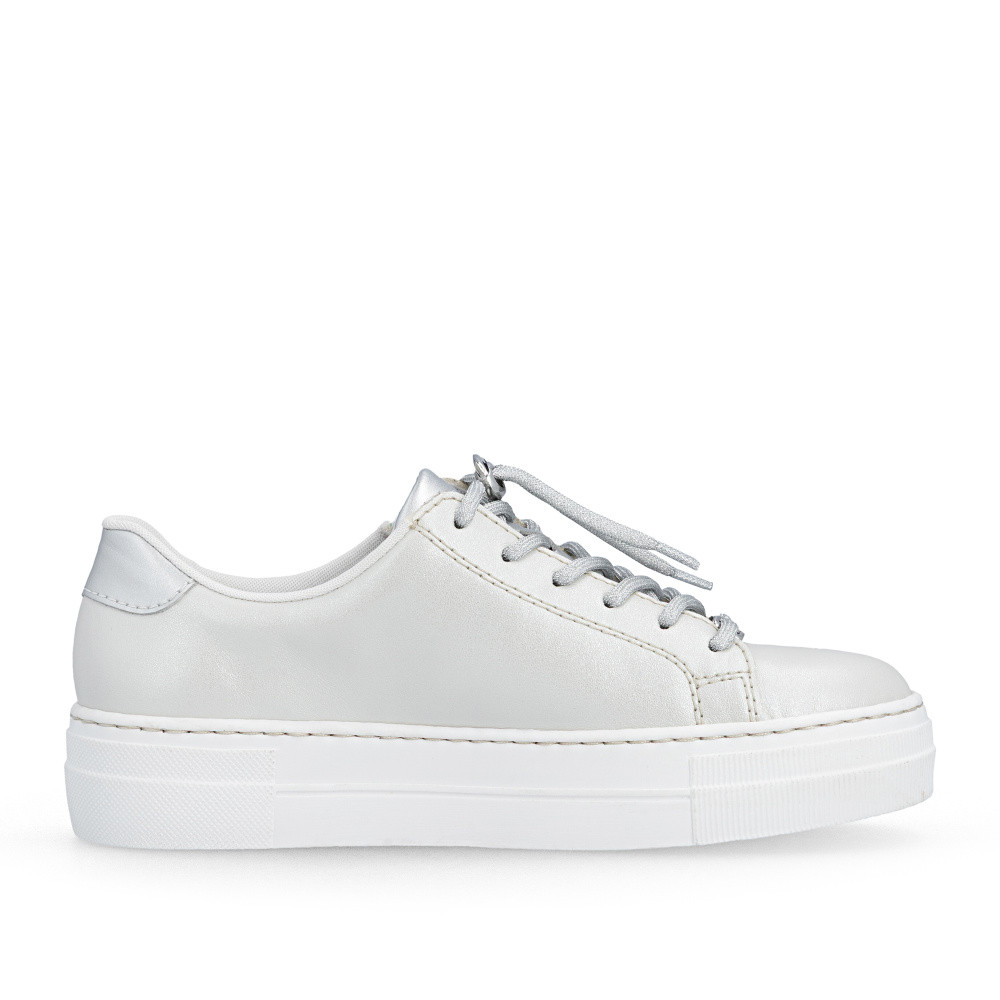 detail Dámské tenisky RIEKER N4960-90 stříbrná S6