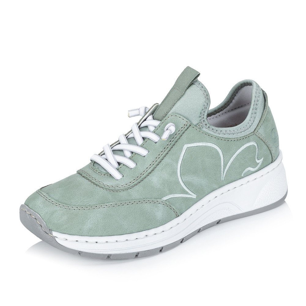 detail Dámské tenisky RIEKER N6550-52 zelená S6