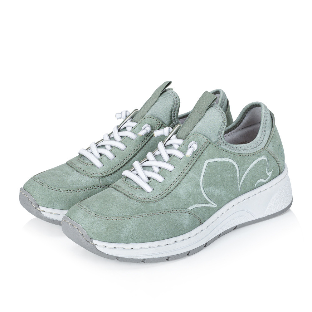 detail Dámské tenisky RIEKER N6550-52 zelená S6