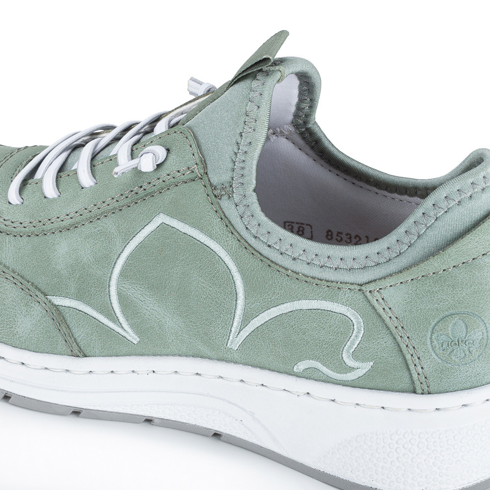 detail Dámské tenisky RIEKER N6550-52 zelená S6