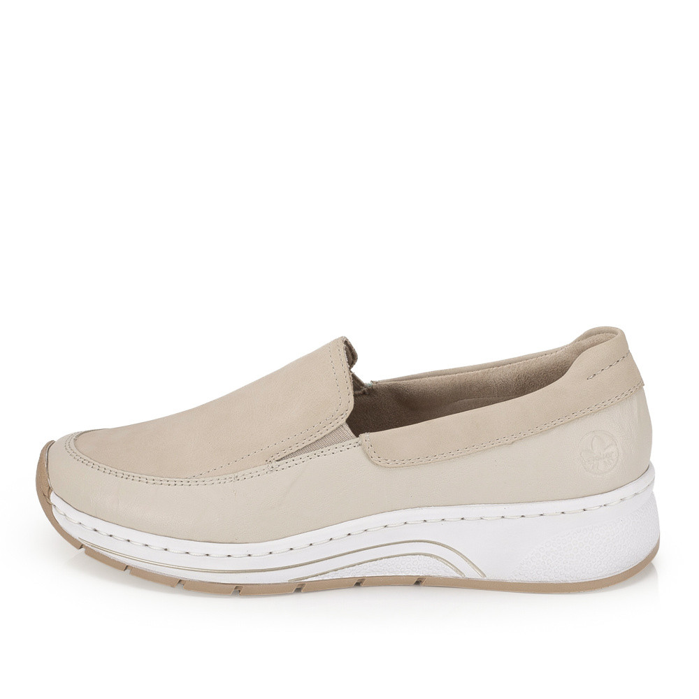 detail Dámské mokasíny RIEKER N6555-60 béžová S6