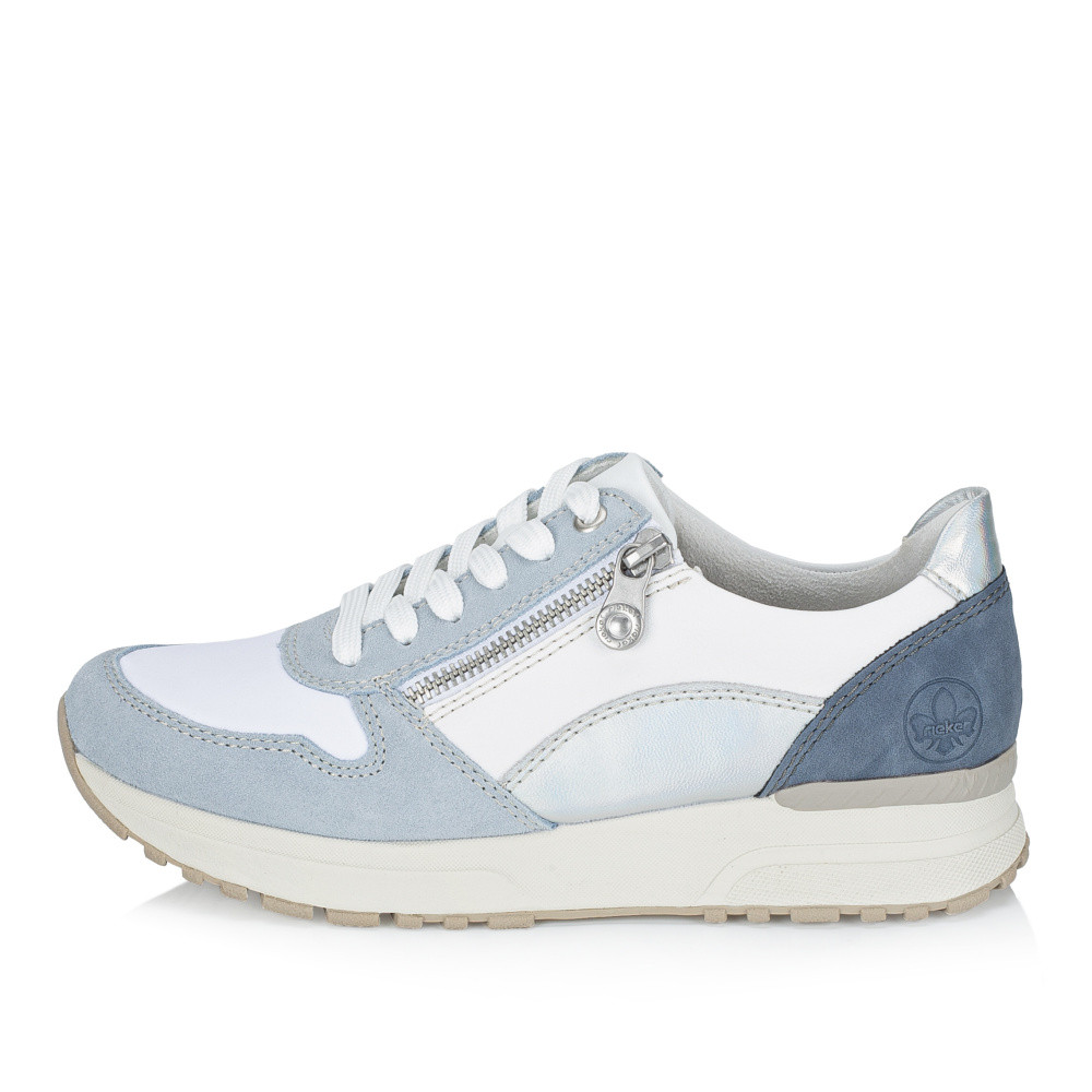 detail Dámské tenisky RIEKER N7401-12 modrá S6