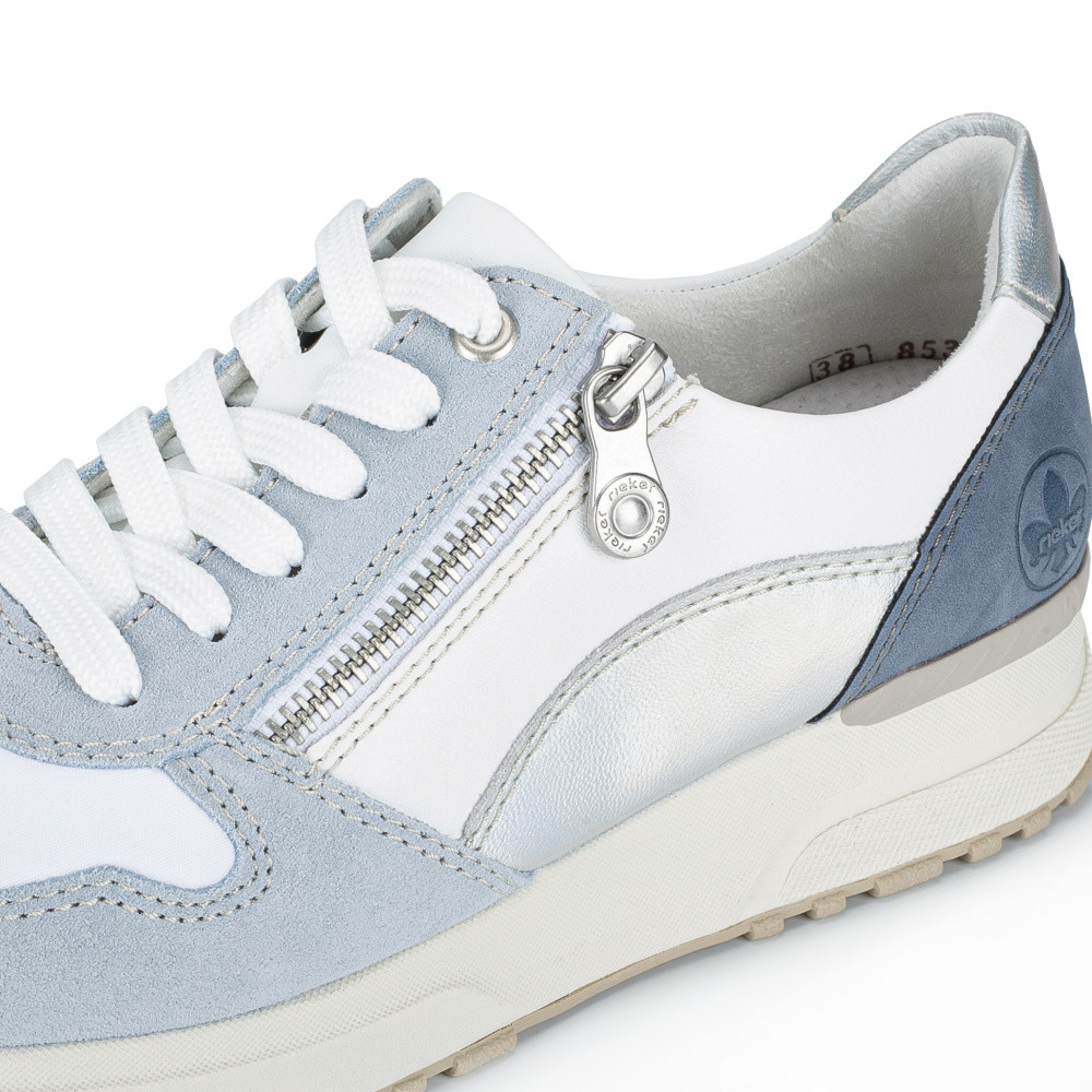 detail Dámské tenisky RIEKER N7401-12 modrá S6