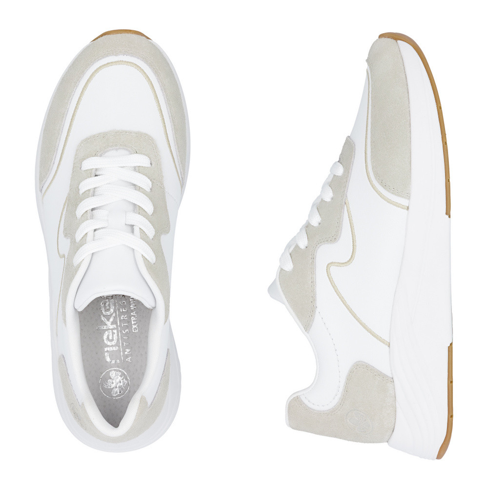 detail Dámské tenisky RIEKER N8503-81 bílá S6