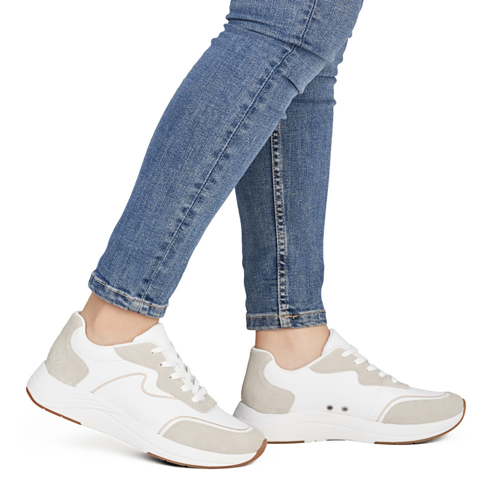 detail Dámské tenisky RIEKER N8503-81 bílá S6