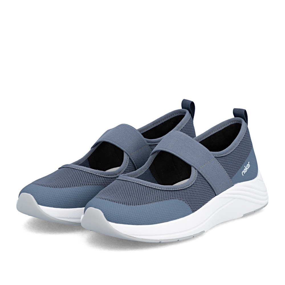 detail Dámské baleríny RIEKER N8551-12 modrá S6