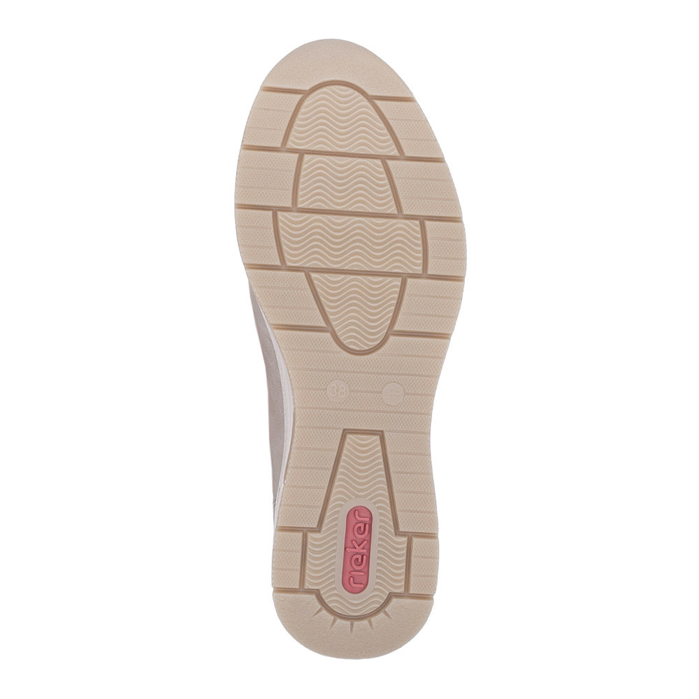detail Dámské mokasíny RIEKER N9350-62 béžová S6