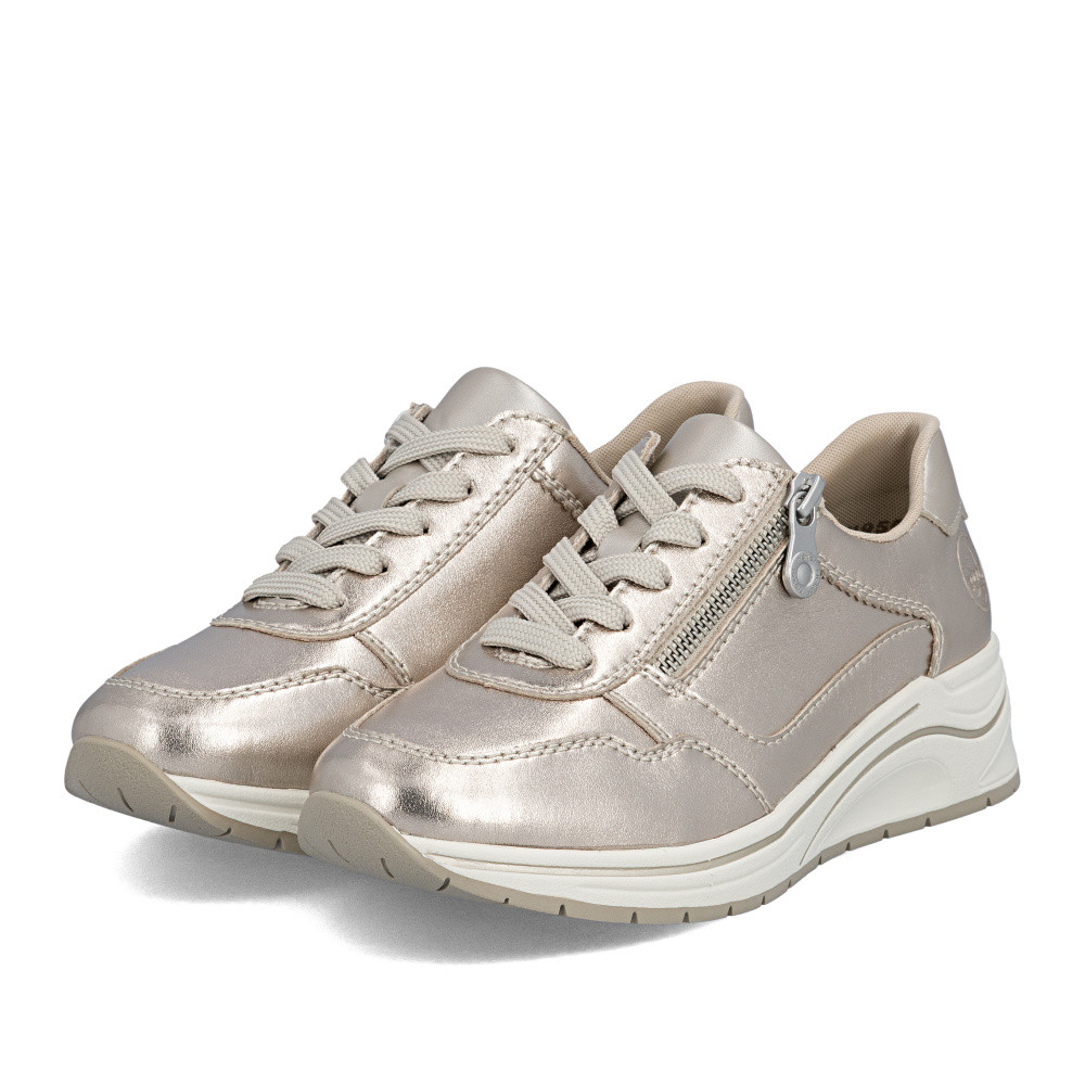 detail Dámské tenisky RIEKER N9501-90 zlatá S6