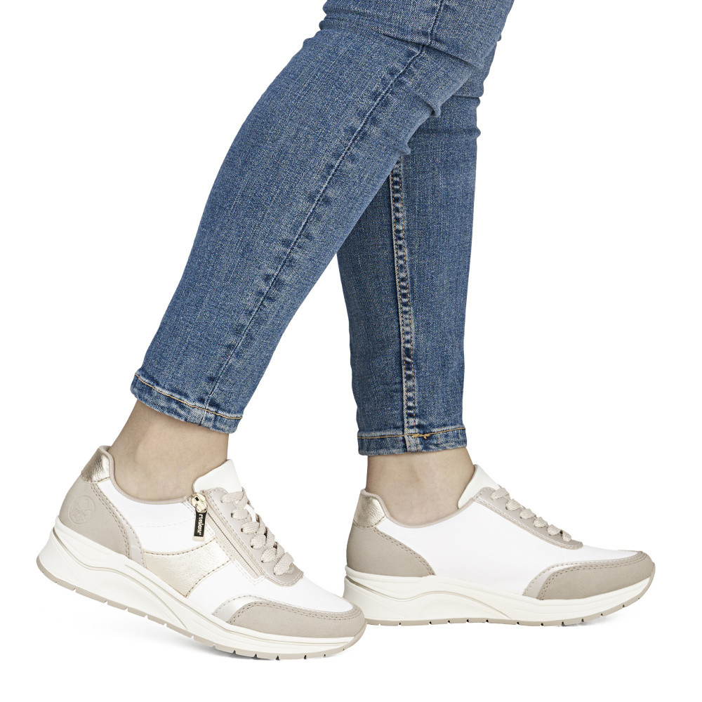 detail Dámské tenisky RIEKER N9504-80 bílá S6