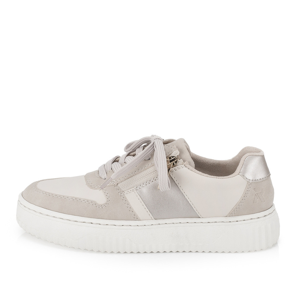 detail Dámské tenisky RIEKER N9909-60 béžová S6