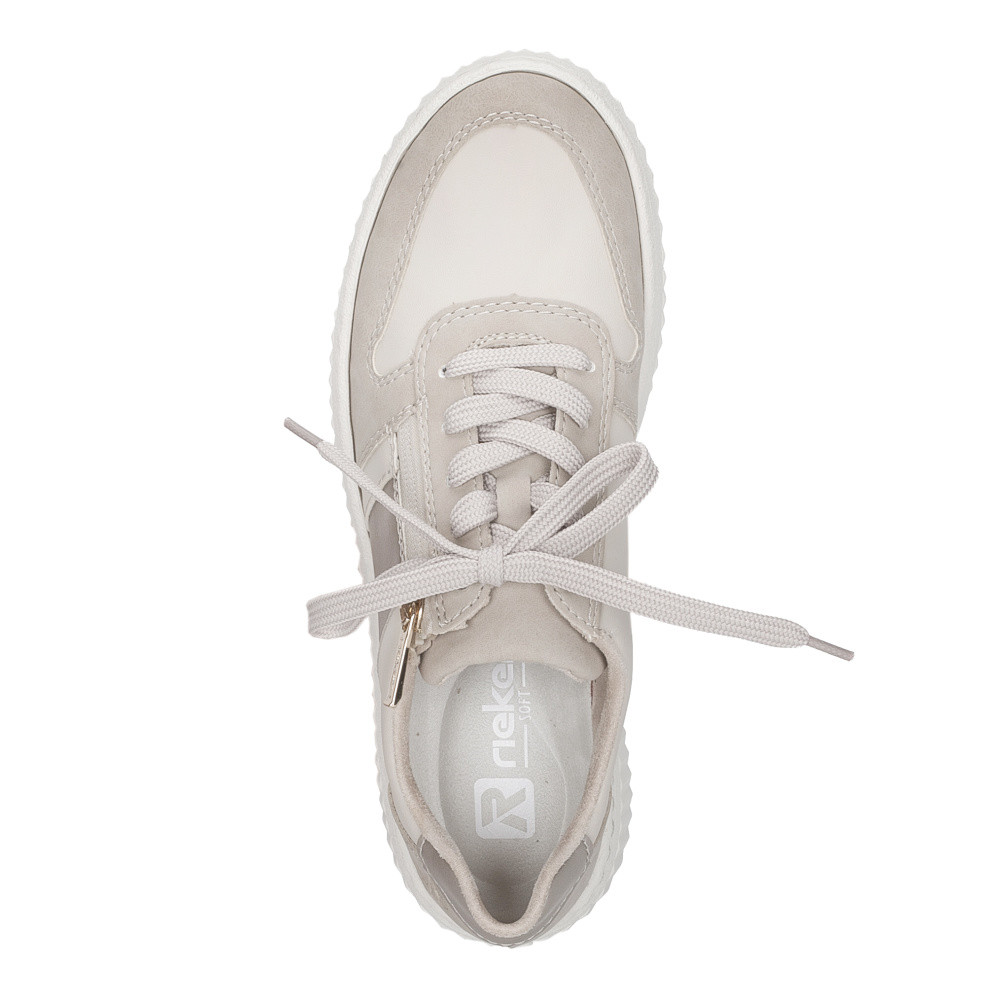 detail Dámské tenisky RIEKER N9909-60 béžová S6