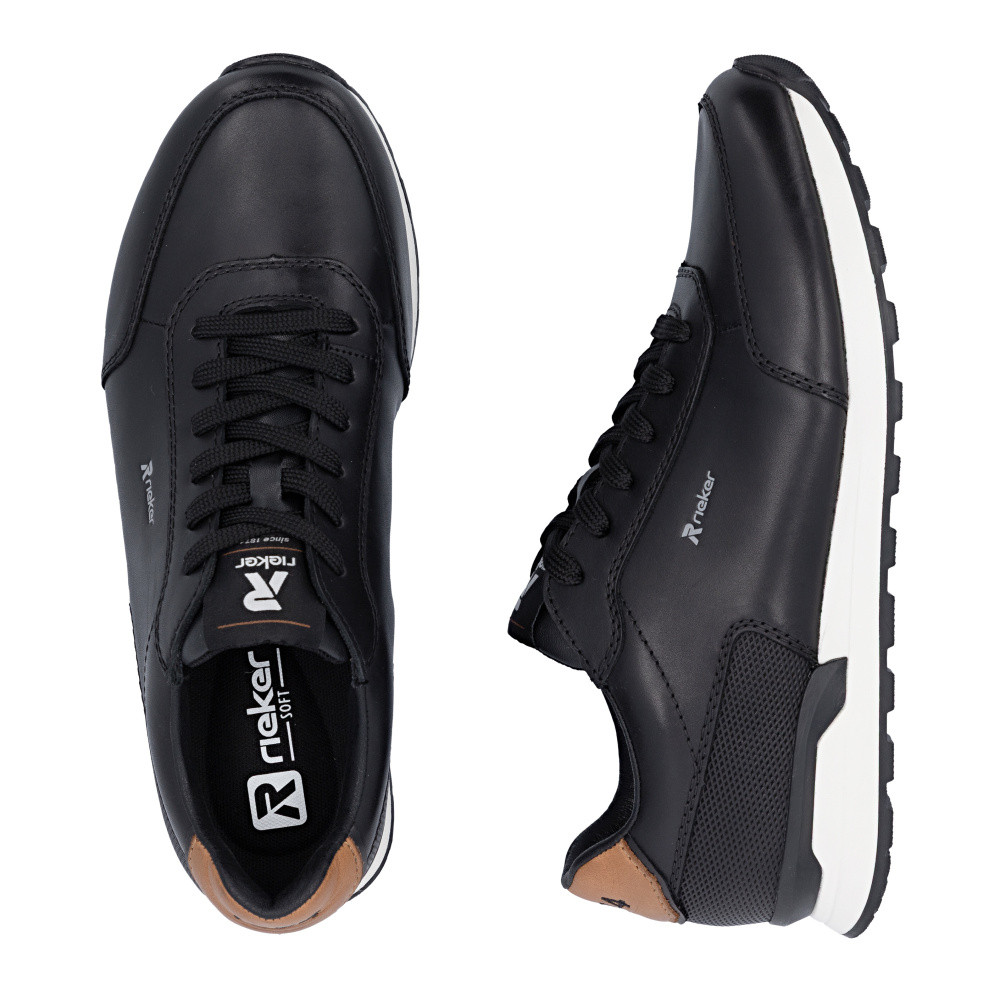 detail Pánské polobotky RIEKER U0314-00 černá S6