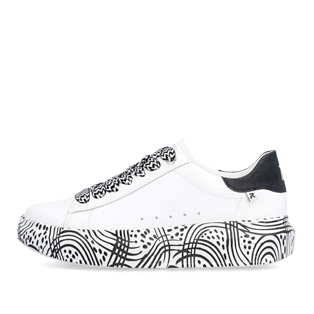 detail Dámské tenisky RIEKER W1201-83 bílá S6