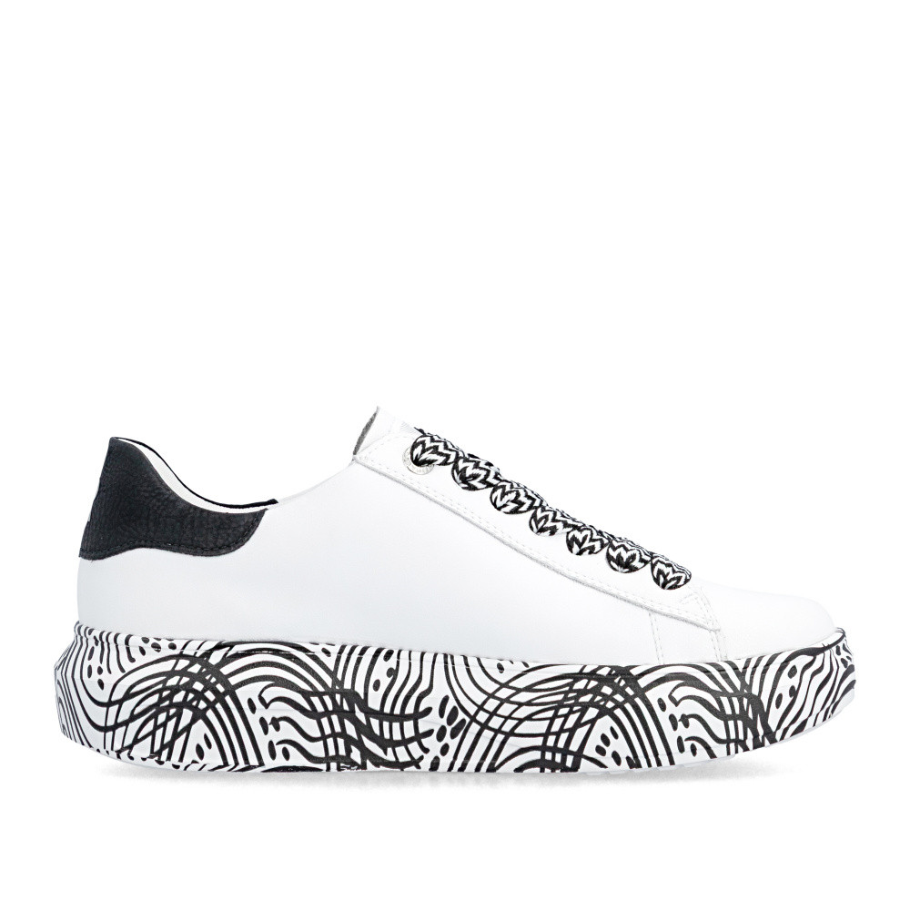 detail Dámské tenisky RIEKER W1201-83 bílá S6