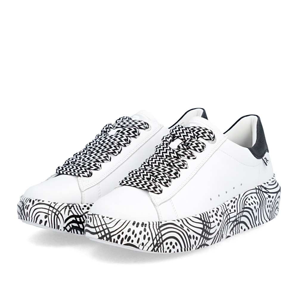 detail Dámské tenisky RIEKER W1201-83 bílá S6