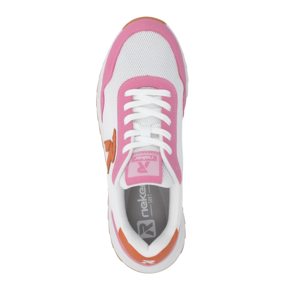 detail Dámské tenisky RIEKER W2404-80 bílá S6