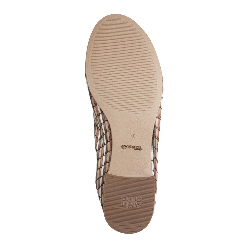 detail Dámské baleríny TAMARIS 22134-46-392 hnědá S6