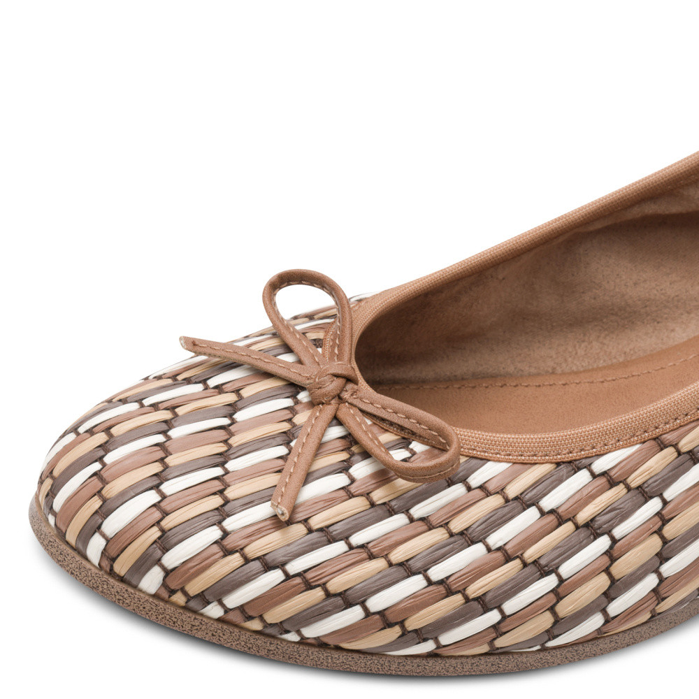 detail Dámské baleríny TAMARIS 22134-46-392 hnědá S6