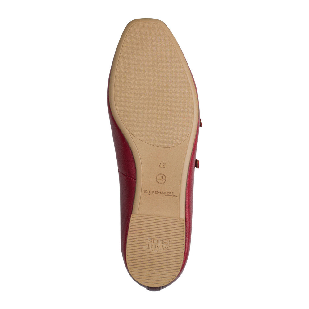 detail Dámské baleríny TAMARIS 22142-44-500 červená S6