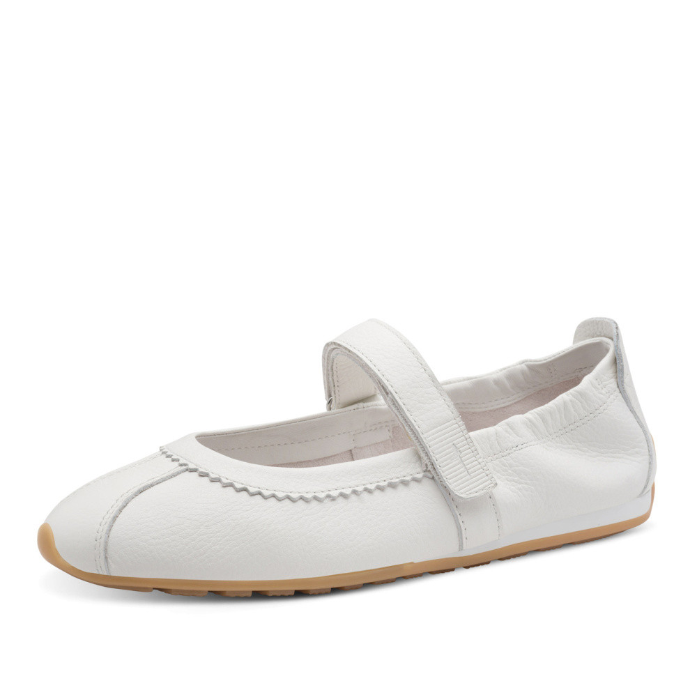 detail Dámské baleríny TAMARIS 22145-46-100 bílá S6