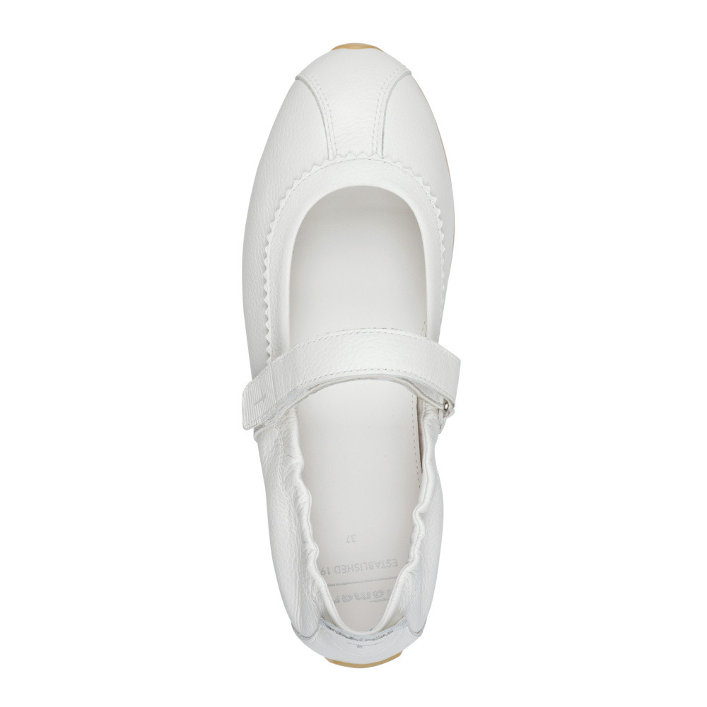 detail Dámské baleríny TAMARIS 22145-46-100 bílá S6