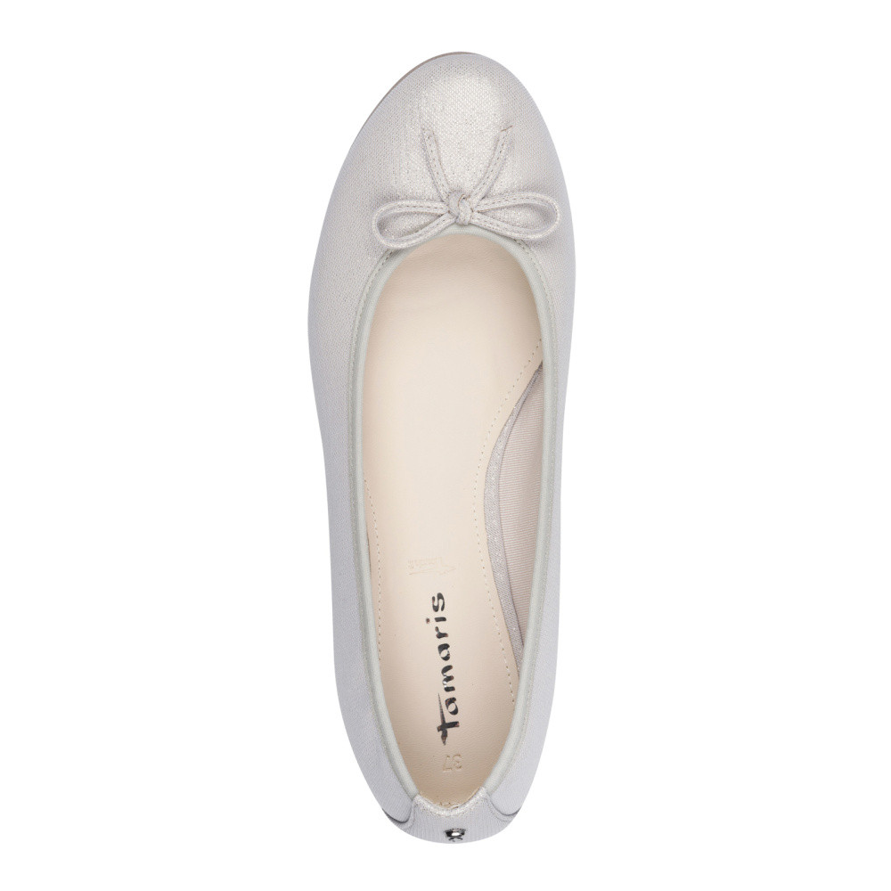detail Dámské baleríny TAMARIS 22154-46-970 stříbrná S6