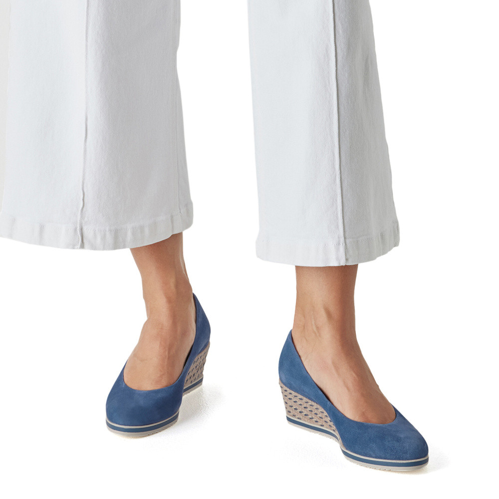 detail Dámské lodičky TAMARIS 22303-42-800 modrá S6