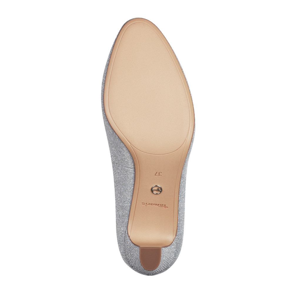 detail Dámské lodičky TAMARIS 22418-41-9A9 stříbrná S6