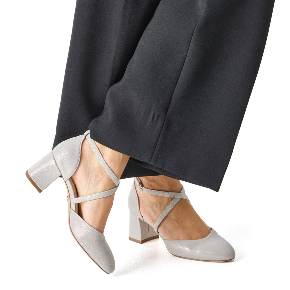 detail Dámské lodičky TAMARIS 22438-46-970 stříbrná S6