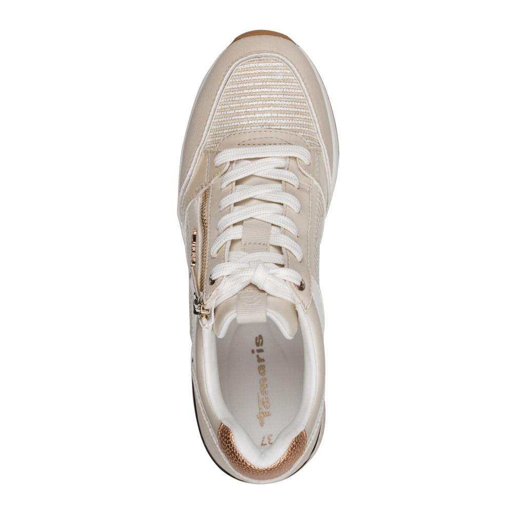 detail Dámské tenisky TAMARIS 23703-41-402 béžová S6