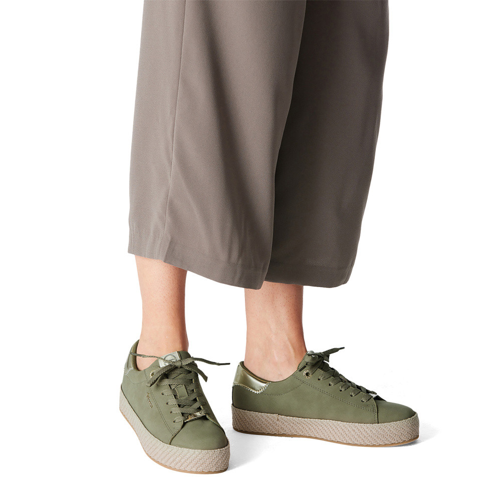 detail Dámské tenisky TAMARIS 23713-42-771 zelená S6