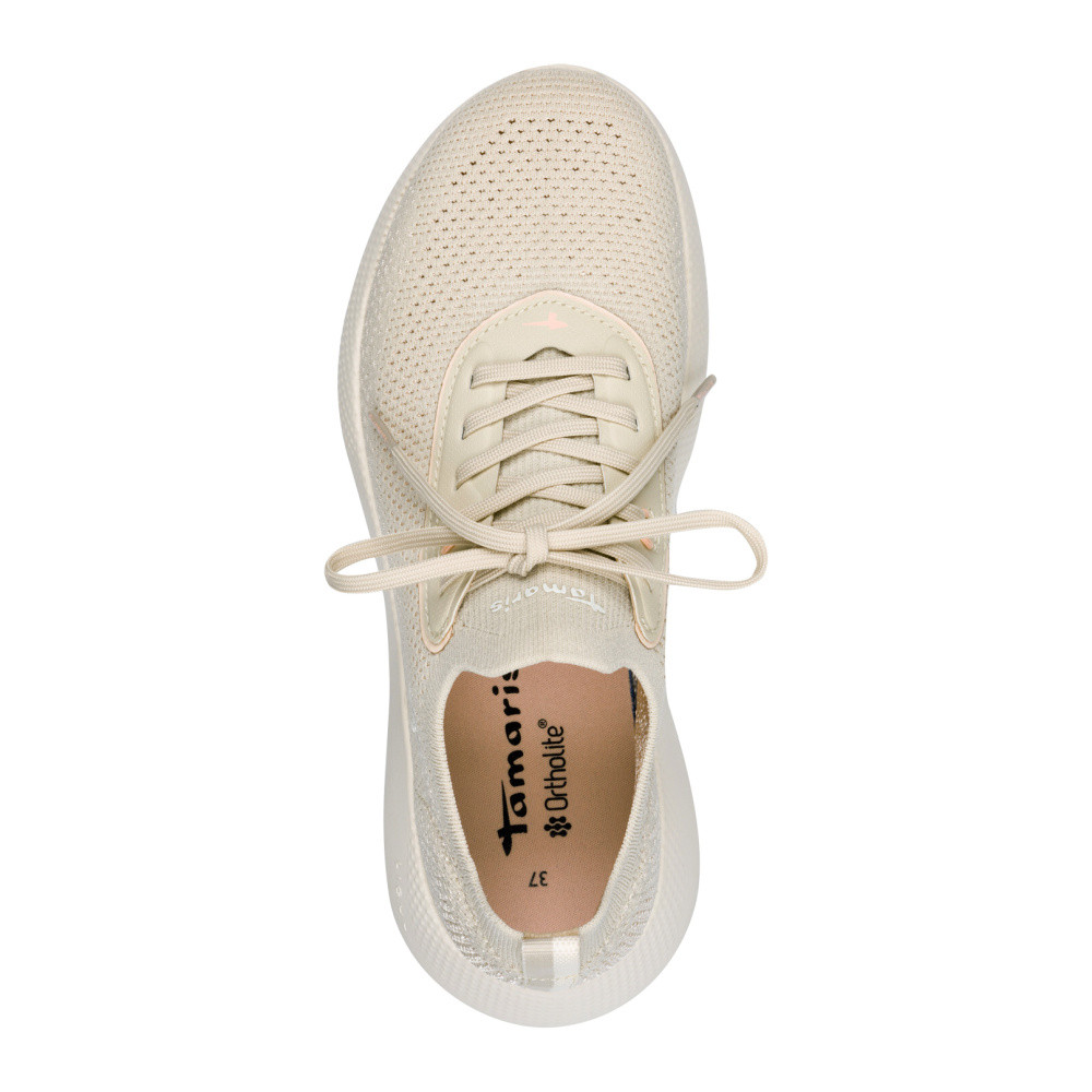 detail Dámské tenisky TAMARIS 23715-46-418 béžová S6