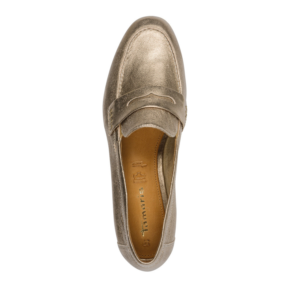 detail Dámské mokasíny TAMARIS 24233-46-933 zlatá S6