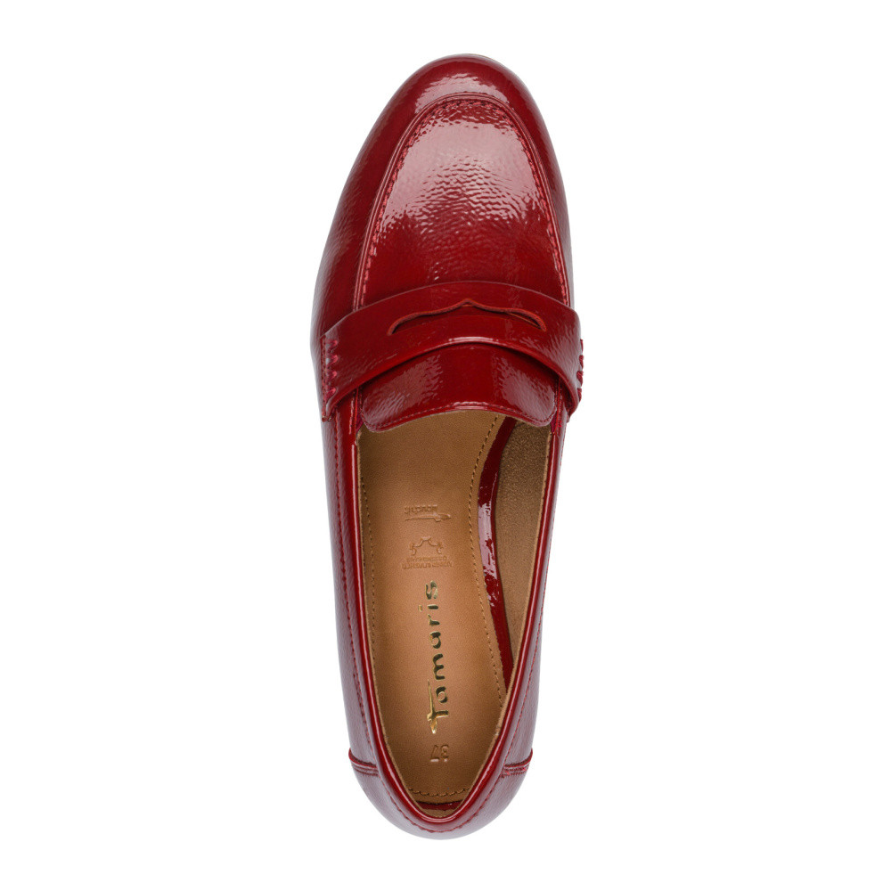 detail Dámské mokasíny TAMARIS 24234-46-500 červená S6