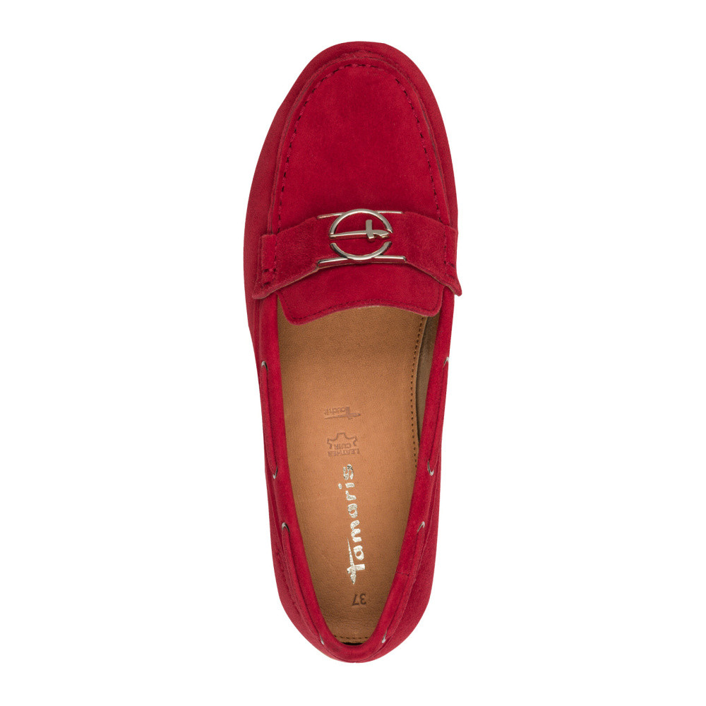 detail Dámské mokasíny TAMARIS 24630-44-500 červená S6