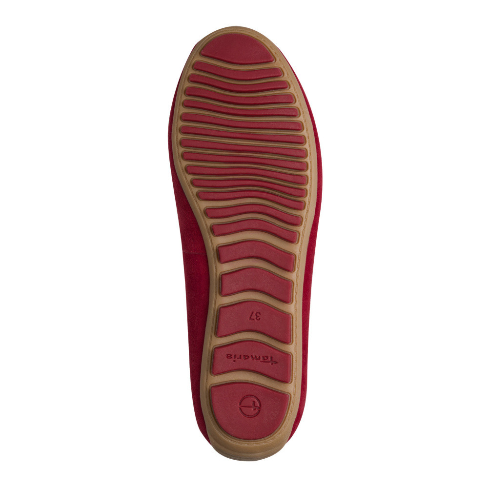 detail Dámské mokasíny TAMARIS 24630-44-500 červená S6